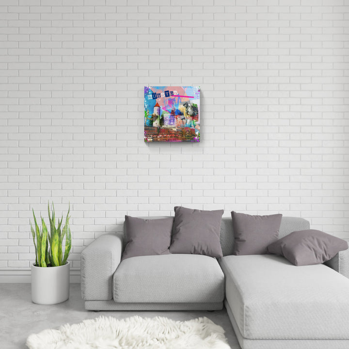 Buntes Münster Collage