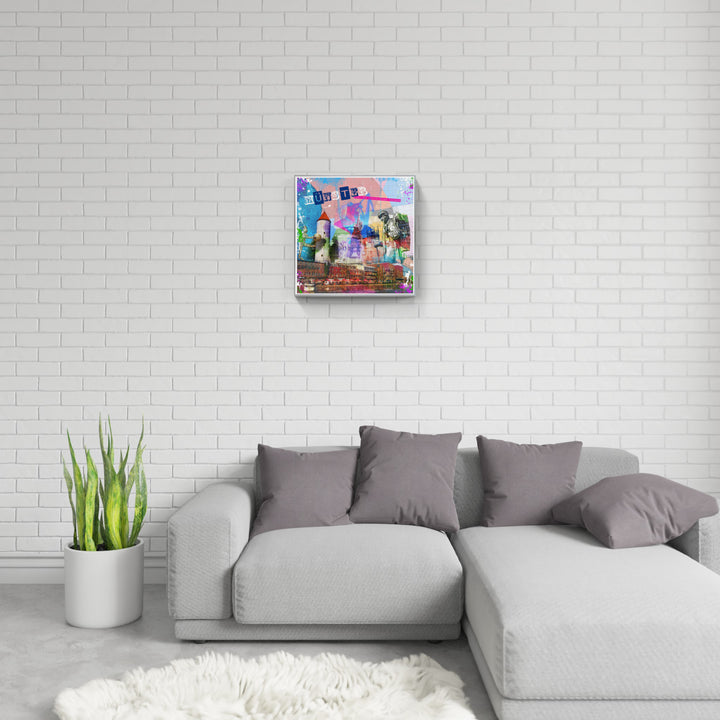 Buntes Münster Collage