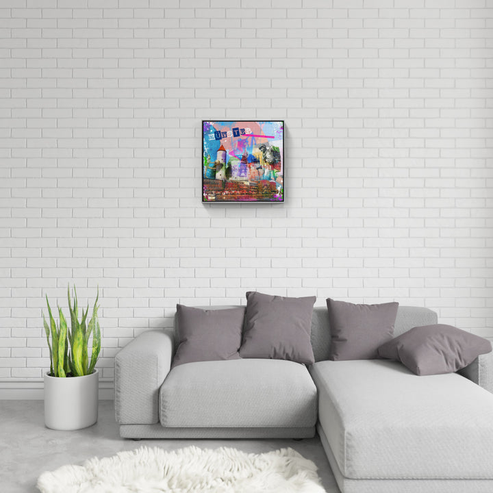 Buntes Münster Collage