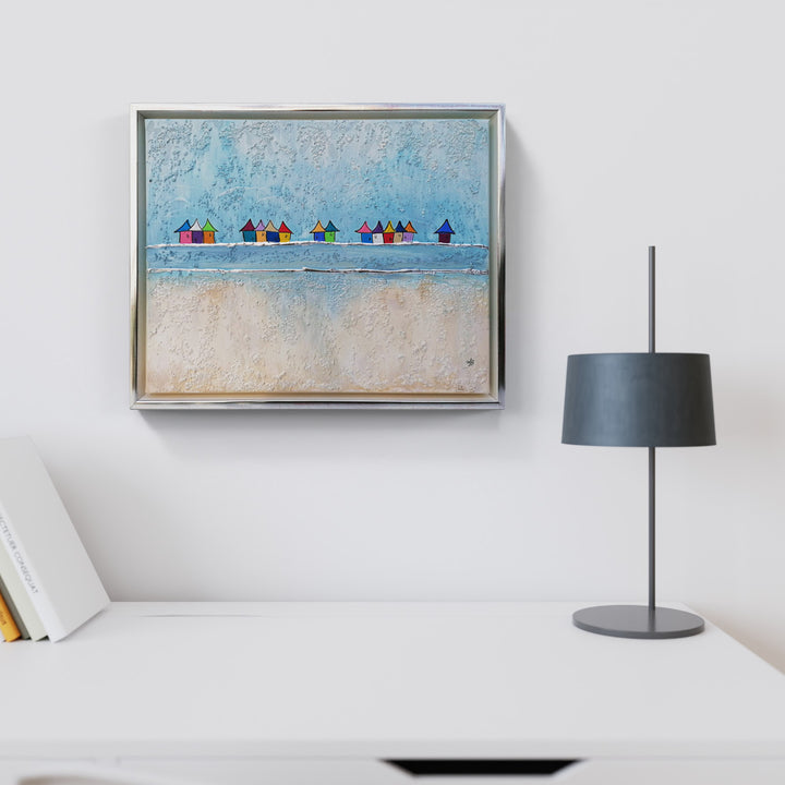 "Borkum, Sand- Himmelblau" | Lea Bach