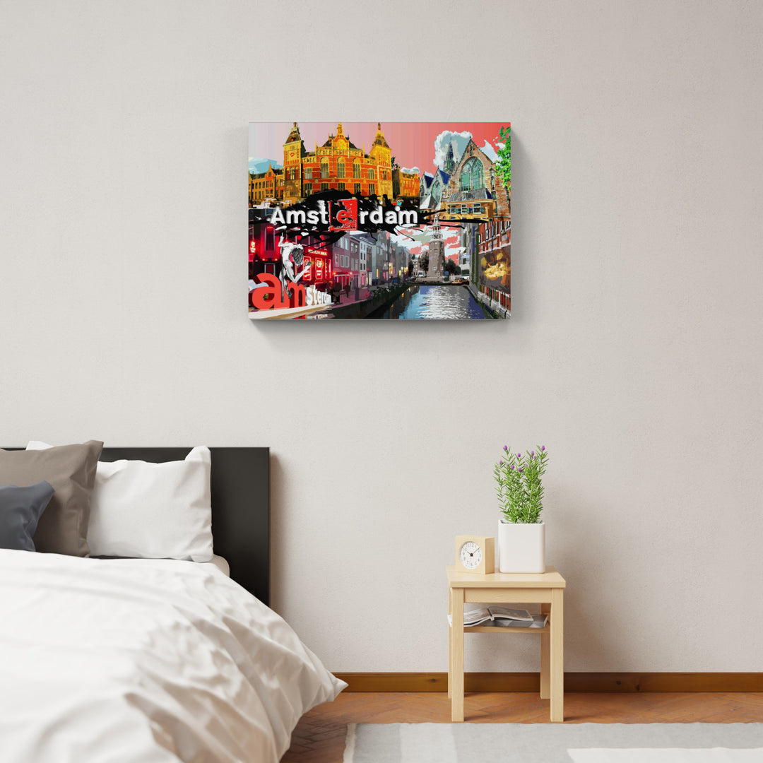 Abstraktes Amsterdam No.1 Collage