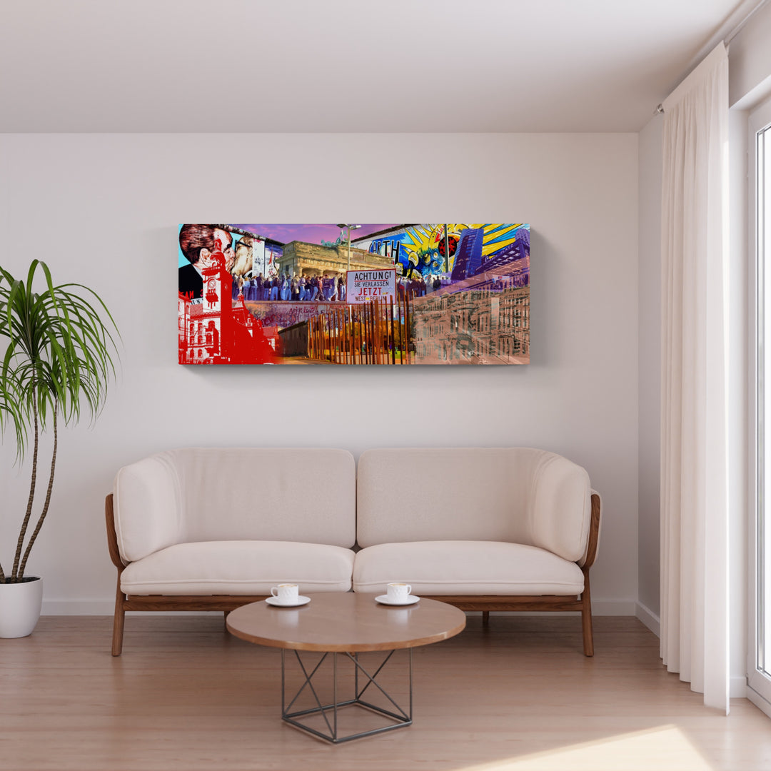 Berlin Collage Berliner Mauer