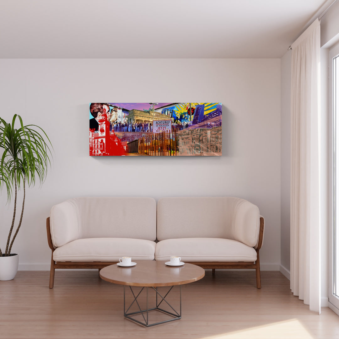 Berlin Collage Berliner Mauer