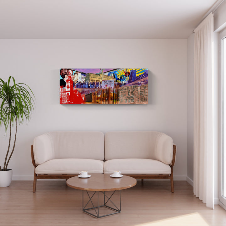 Berlin Collage Berliner Mauer