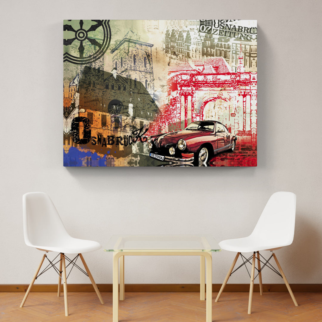 Osnabrück Collage Karmann Ghia