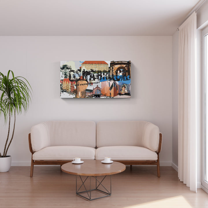 Osnabrück - Die Friedensstadt I Giclee auf Holzkeilrahmen