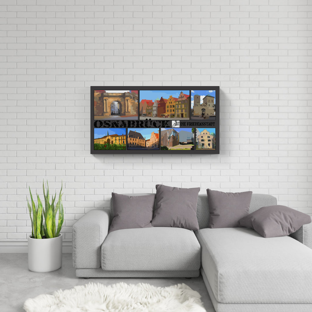 Osnabrück Ensemble III (OSB-21) I Giclee auf Holzkeilrahmen