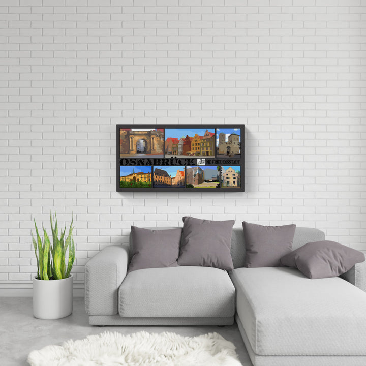 Osnabrück Ensemble III (OSB-21) I Giclee auf Holzkeilrahmen