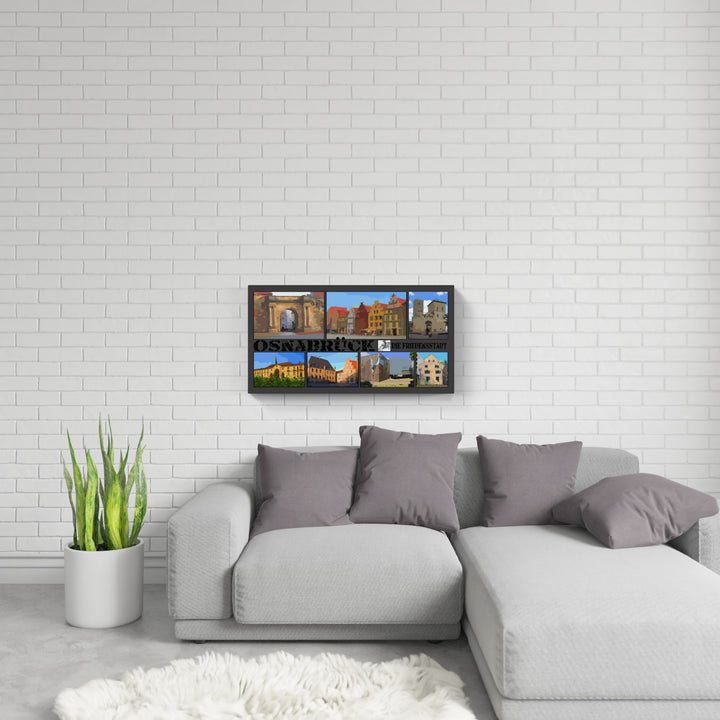 Osnabrück Ensemble III (OSB-21) I Giclee auf Holzkeilrahmen