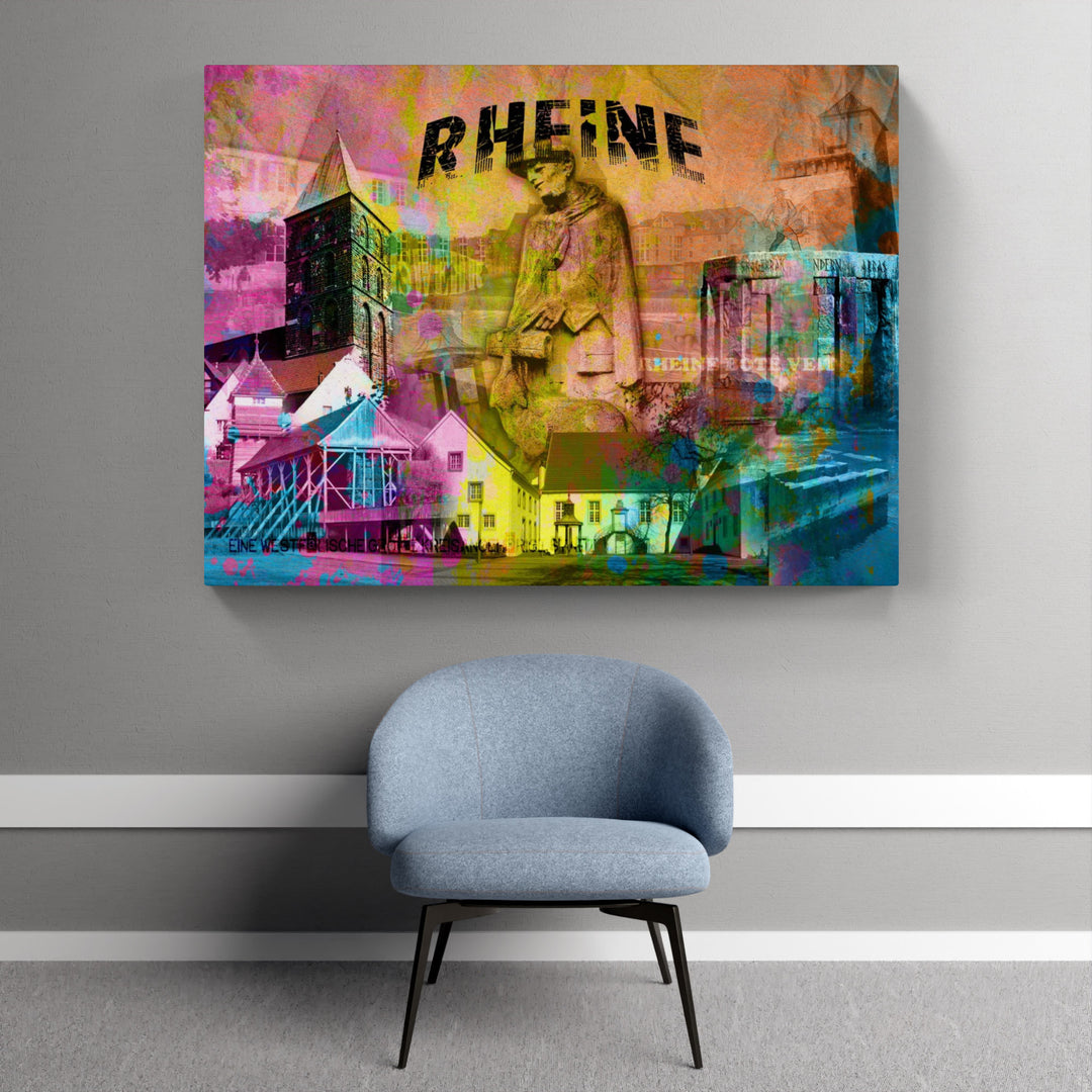 Bote Veit Rheine Collage-Querformat
