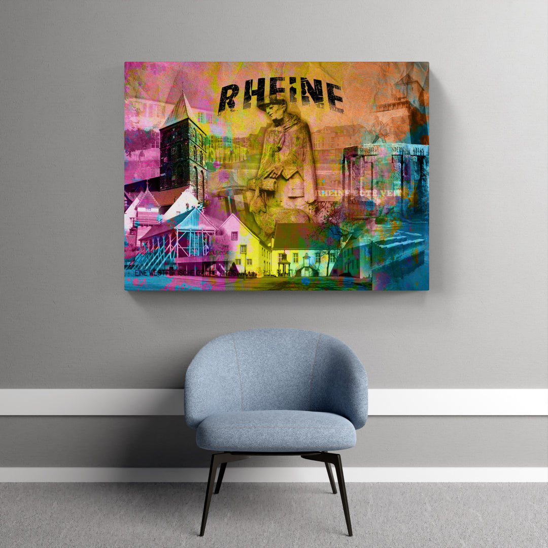 Bote Veit Rheine Collage-Querformat