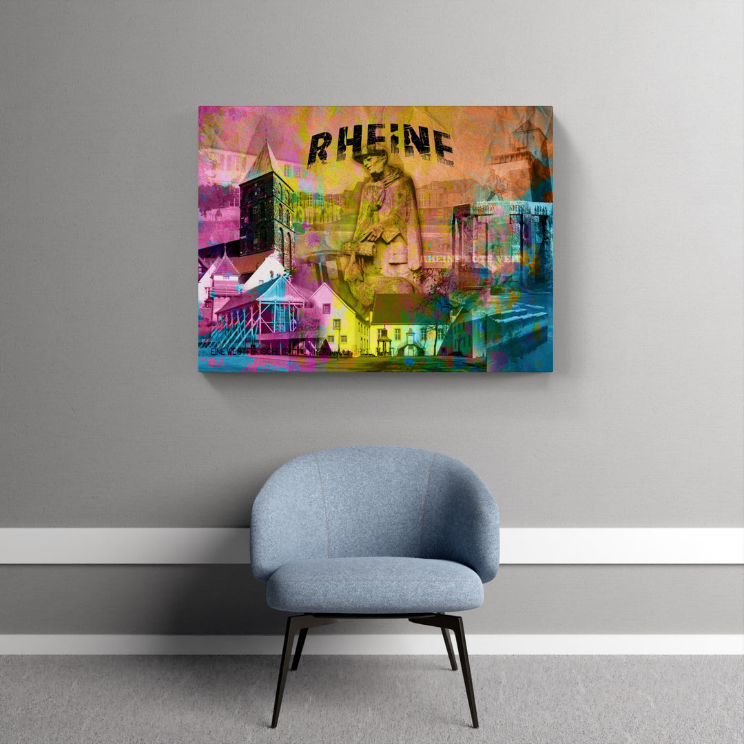 Bote Veit Rheine Collage-Querformat