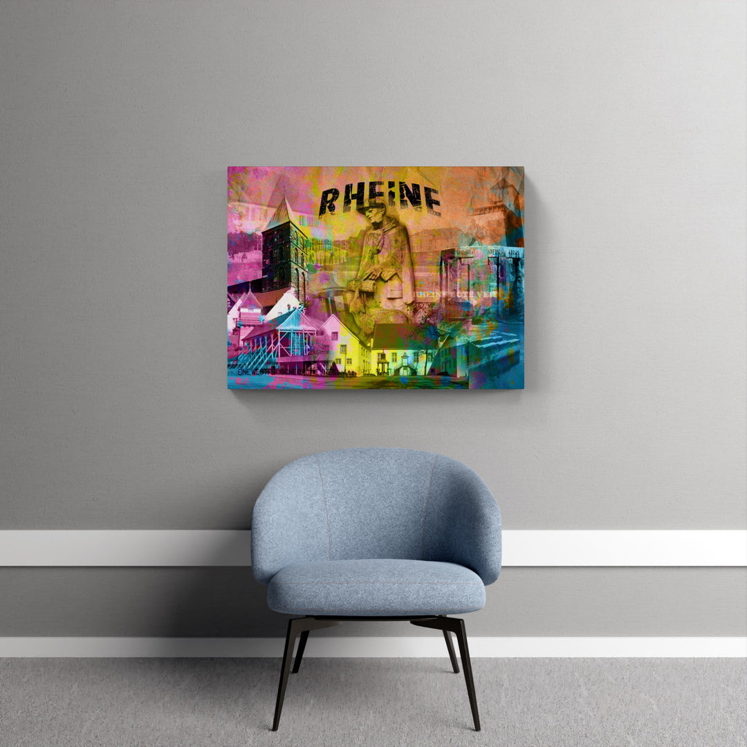 Bote Veit Rheine Collage-Querformat
