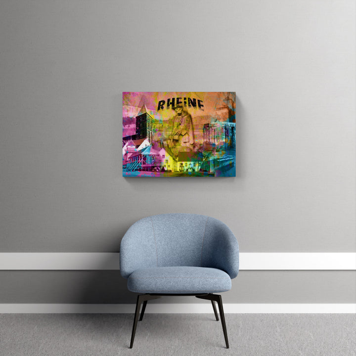 Bote Veit Rheine Collage-Querformat