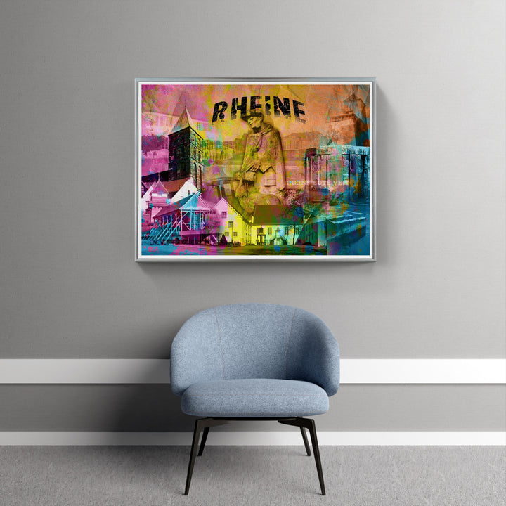 Bote Veit Rheine Collage-Querformat
