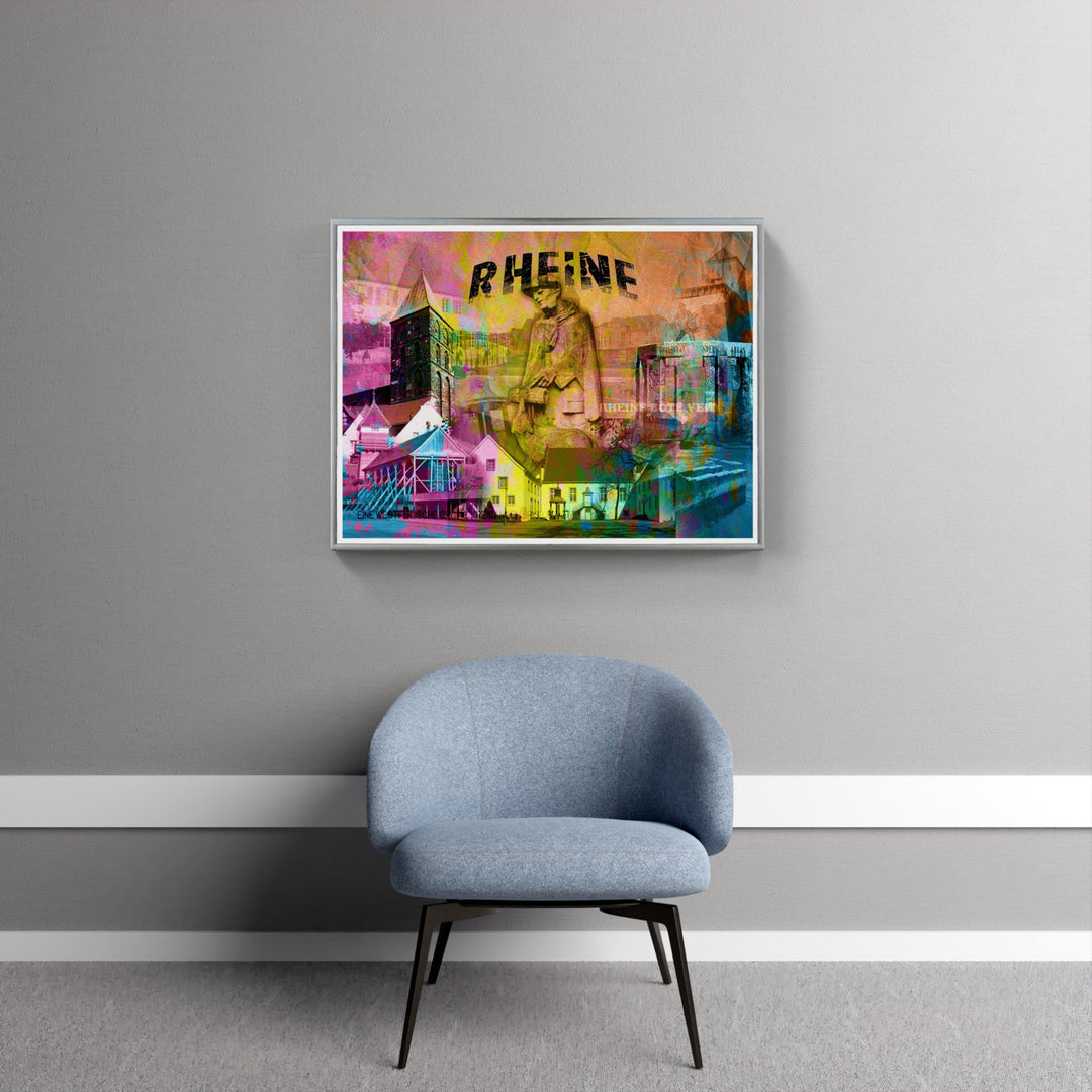 Bote Veit Rheine Collage-Querformat
