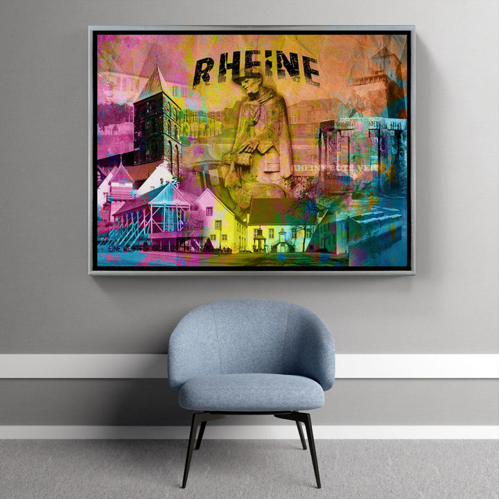 Bote Veit Rheine Collage-Querformat
