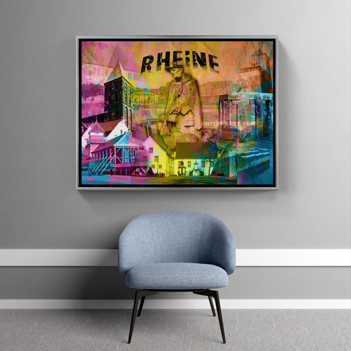Bote Veit Rheine Collage-Querformat