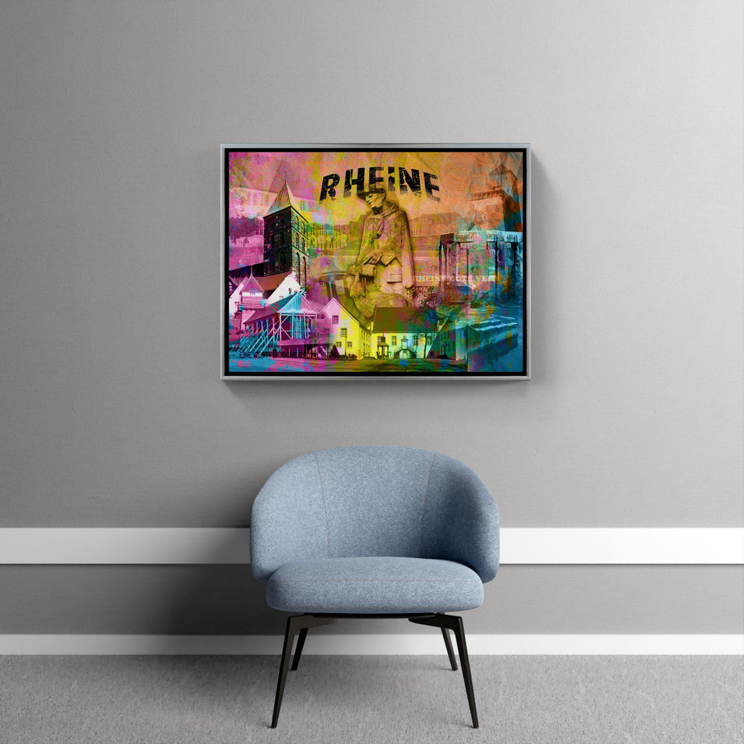 Bote Veit Rheine Collage-Querformat