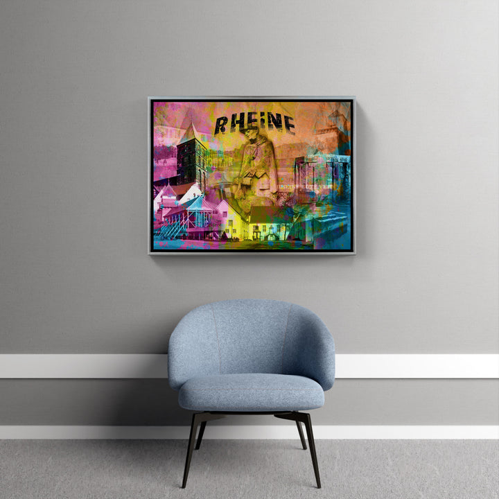 Bote Veit Rheine Collage-Querformat