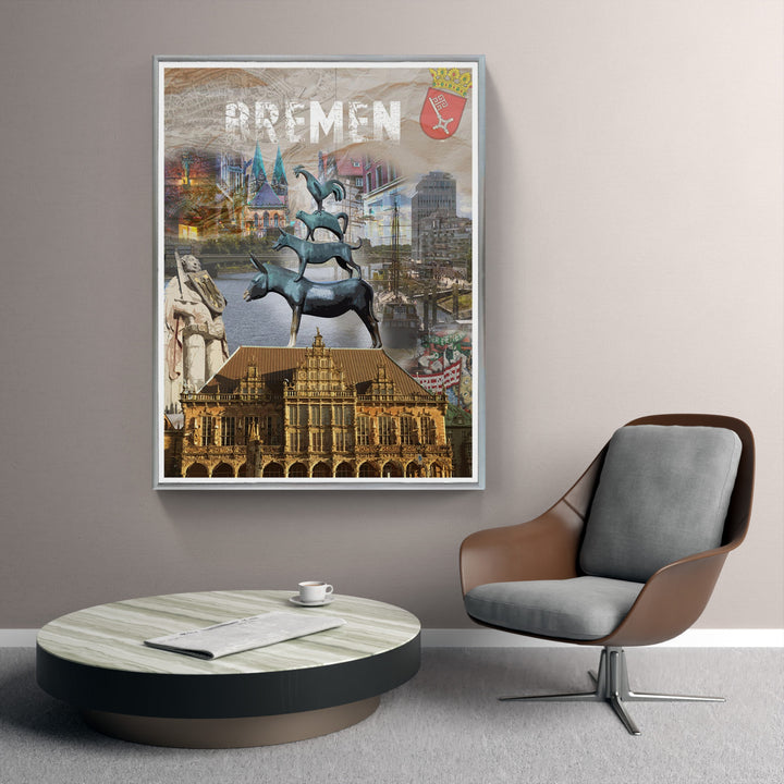 Vintage Bremen Collage