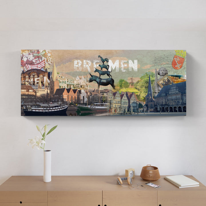 Bremer Stadtmusikanten Collage