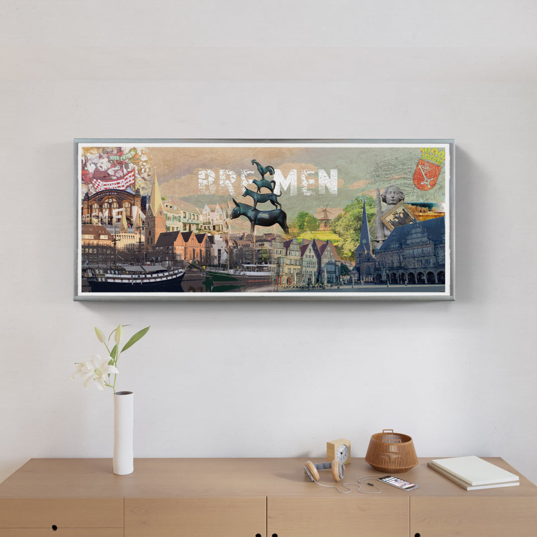 Bremer Stadtmusikanten Collage