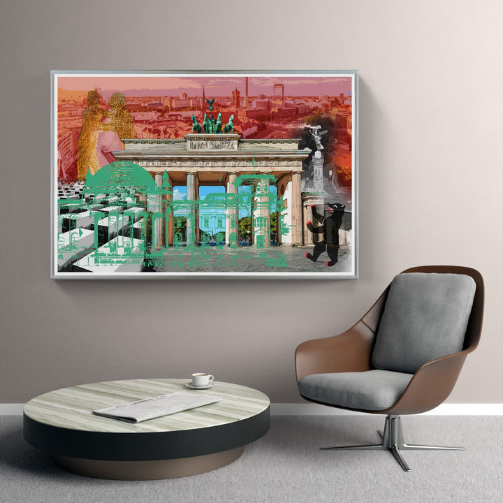 Berlin Brandenburger Tor Collage