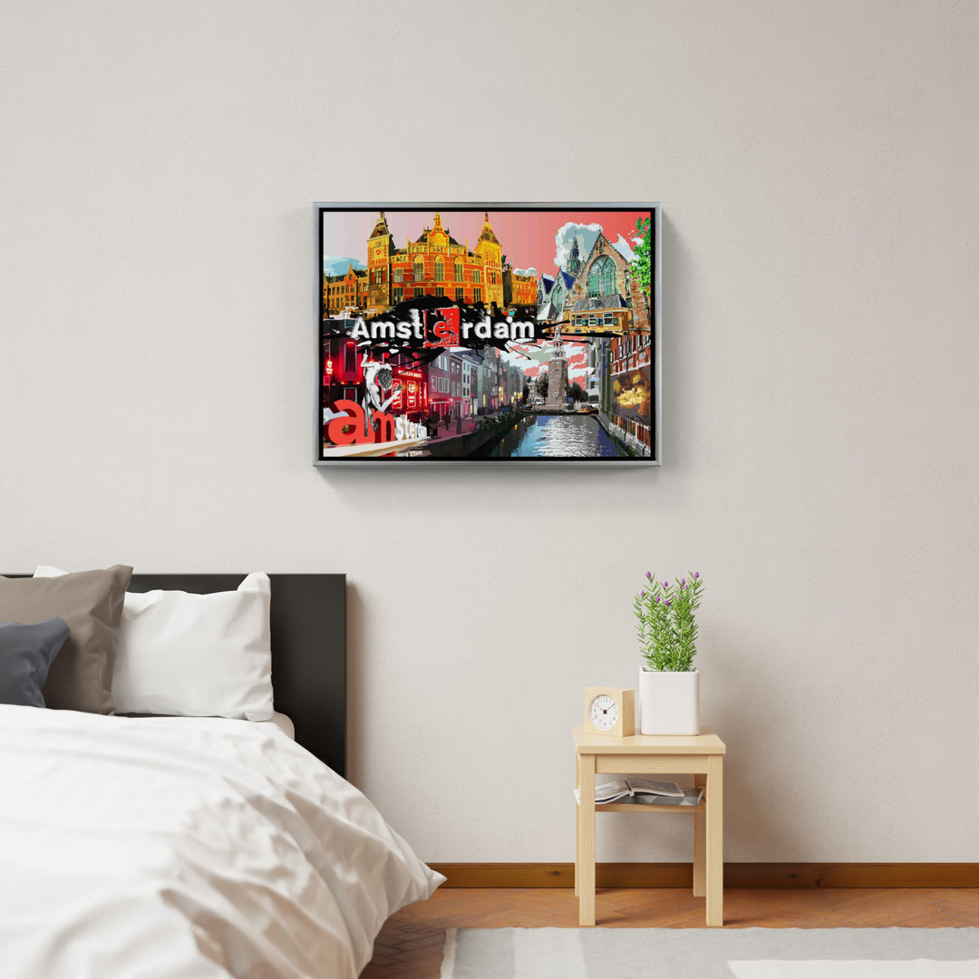 Abstraktes Amsterdam No.1 Collage