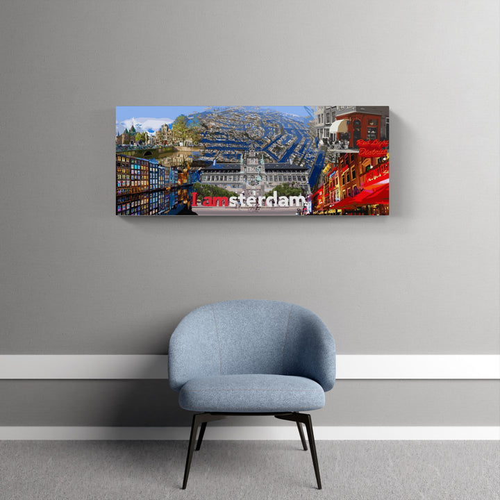 Abstraktes Amsterdam No.2 Collage