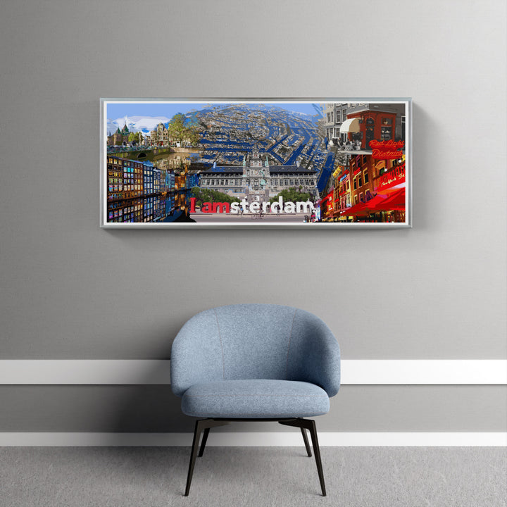 Abstraktes Amsterdam No.2 Collage