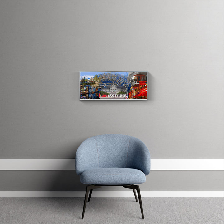 Abstraktes Amsterdam No.2 Collage