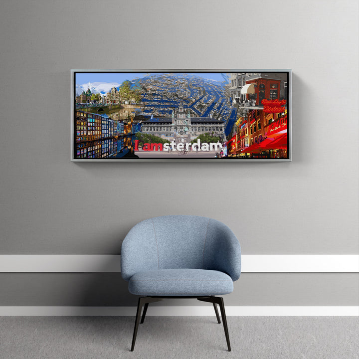 Abstraktes Amsterdam No.2 Collage