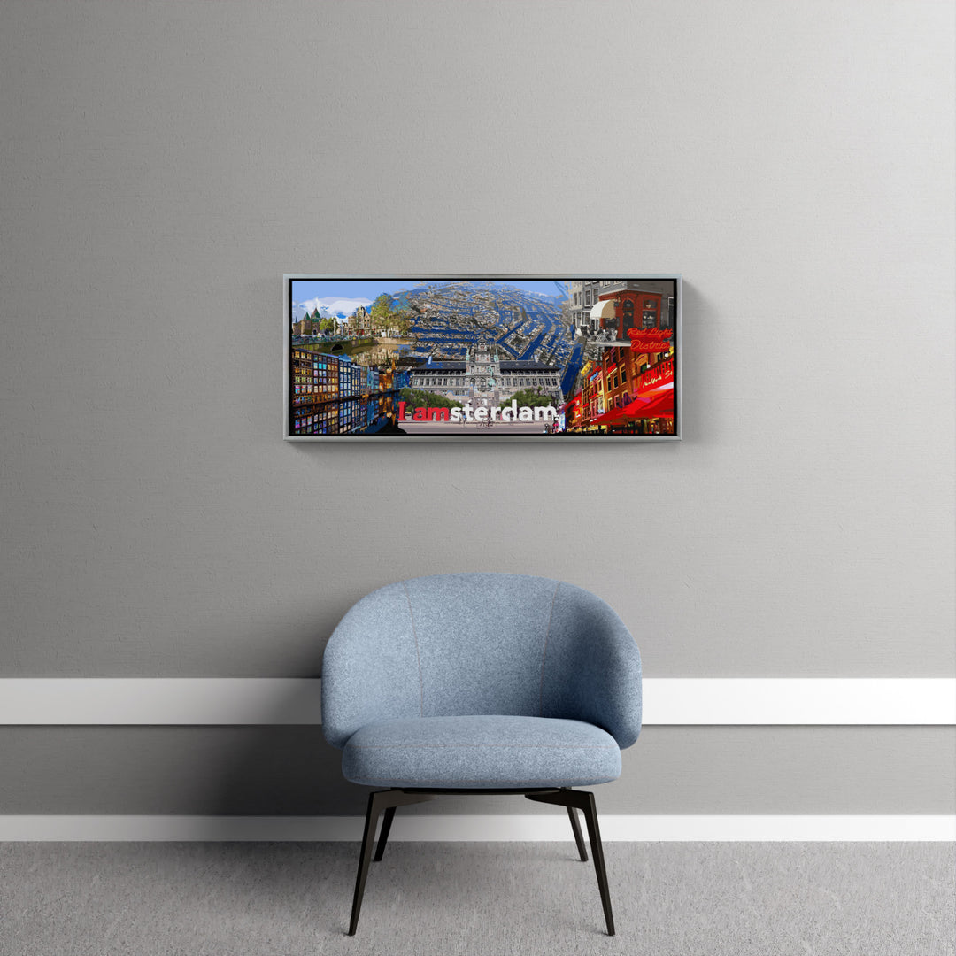 Abstraktes Amsterdam No.2 Collage