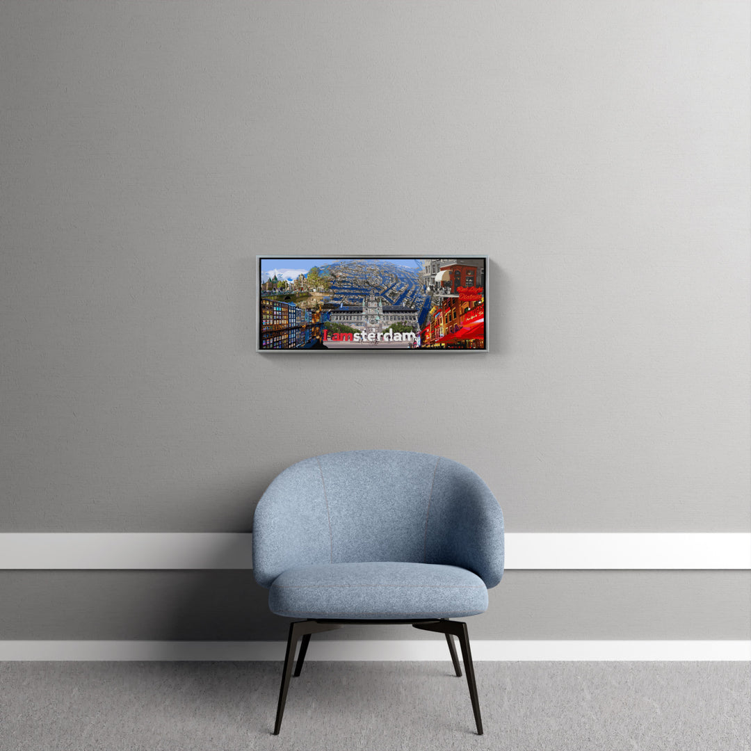 Abstraktes Amsterdam No.2 Collage