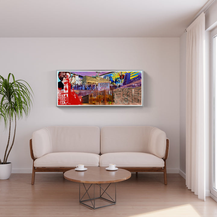 Berlin Collage Berliner Mauer