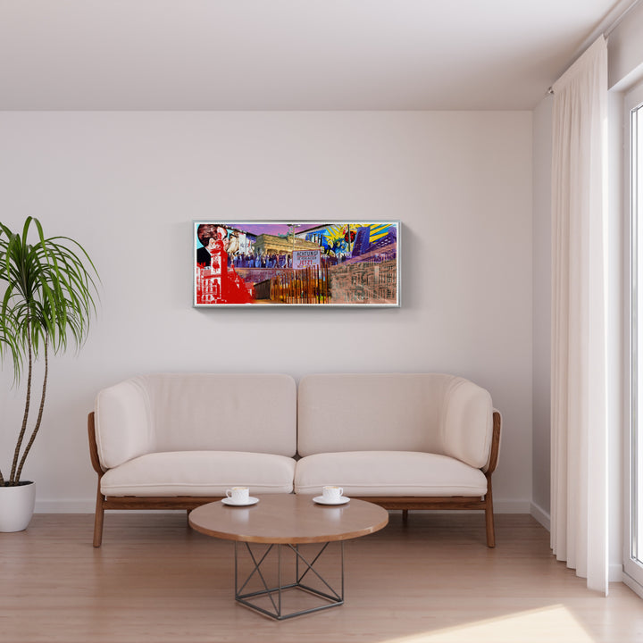 Berlin Collage Berliner Mauer