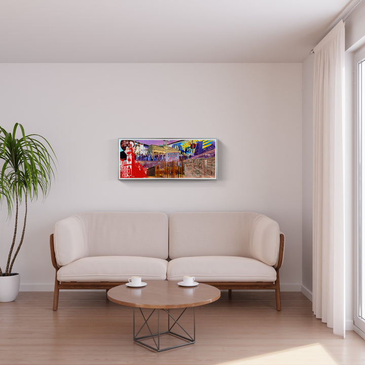 Berlin Collage Berliner Mauer