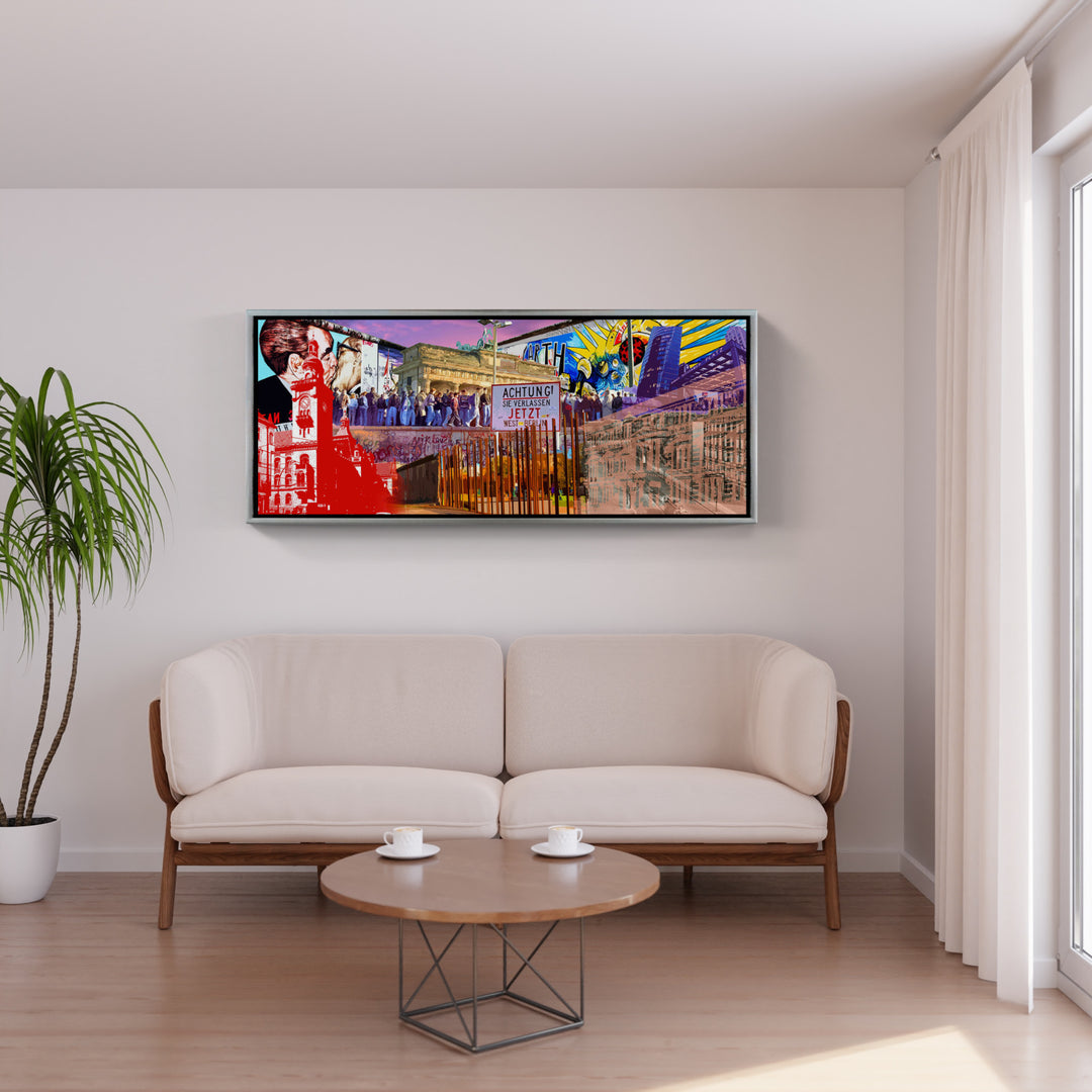 Berlin Collage Berliner Mauer