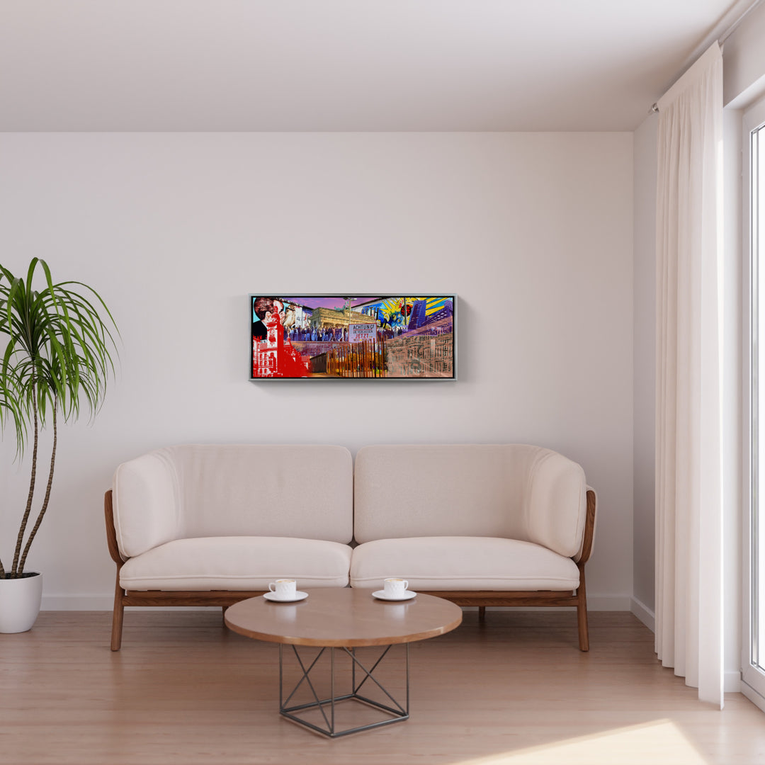 Berlin Collage Berliner Mauer