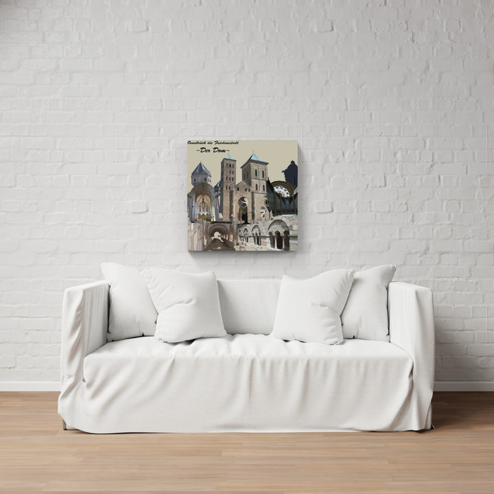 Osnabrück Friedensstadt - Der Dom (OSB-20) I Giclee auf Holzkeilrahmen
