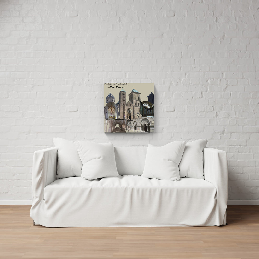 Osnabrück Friedensstadt - Der Dom (OSB-20) I Giclee auf Holzkeilrahmen