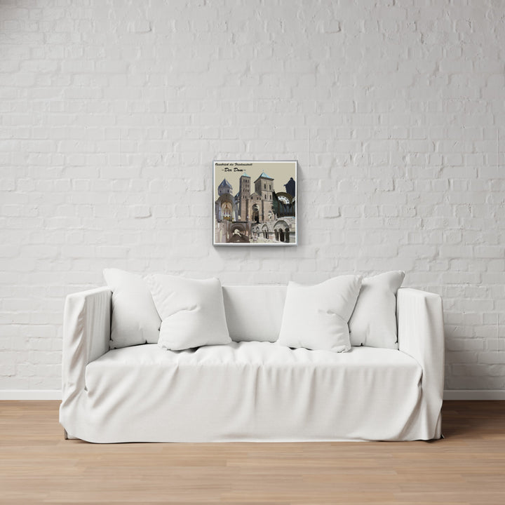 Osnabrück Friedensstadt - Der Dom (OSB-20) I Giclee auf Holzkeilrahmen