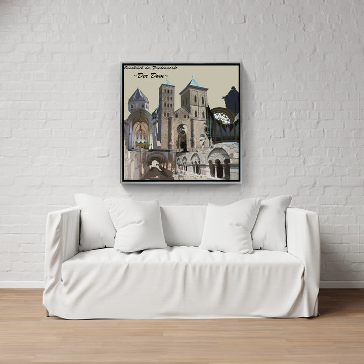 Osnabrück Friedensstadt - Der Dom (OSB-20) I Giclee auf Holzkeilrahmen