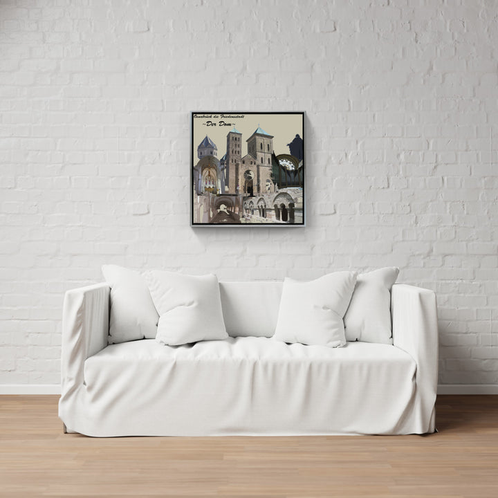 Osnabrück Friedensstadt - Der Dom (OSB-20) I Giclee auf Holzkeilrahmen