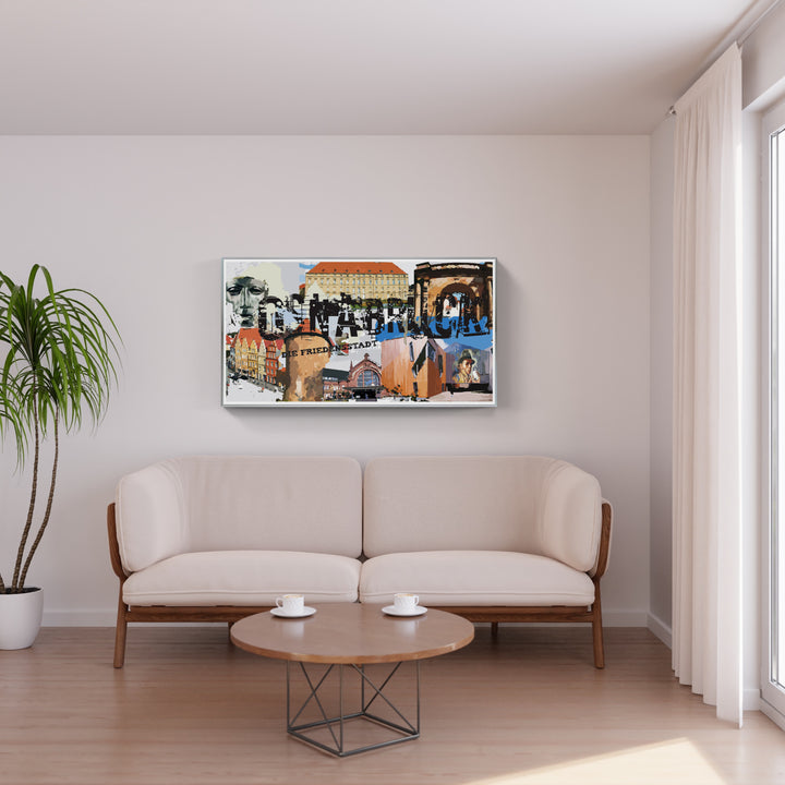 Osnabrück - Die Friedensstadt I Giclee auf Holzkeilrahmen