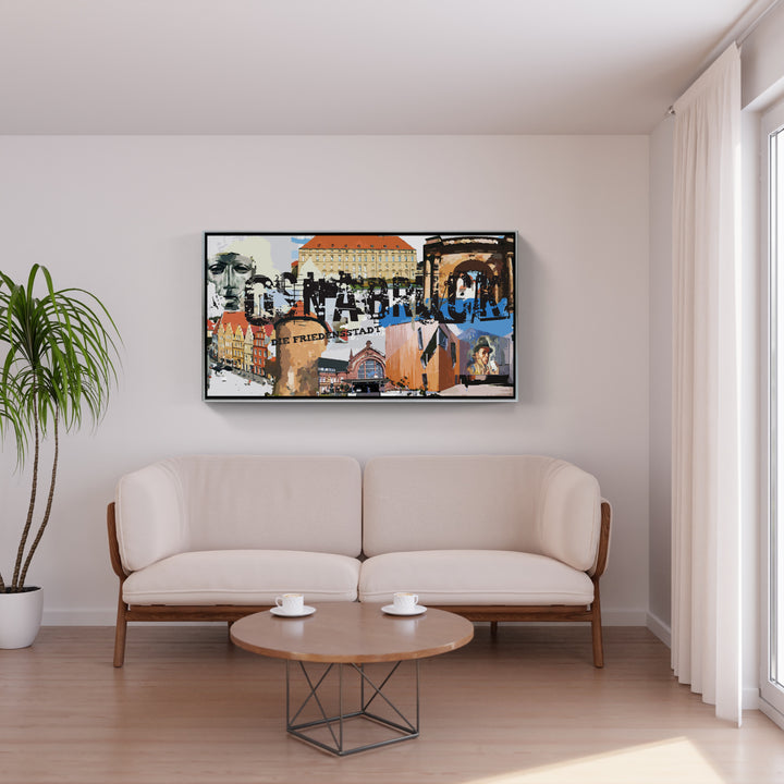 Osnabrück - Die Friedensstadt I Giclee auf Holzkeilrahmen