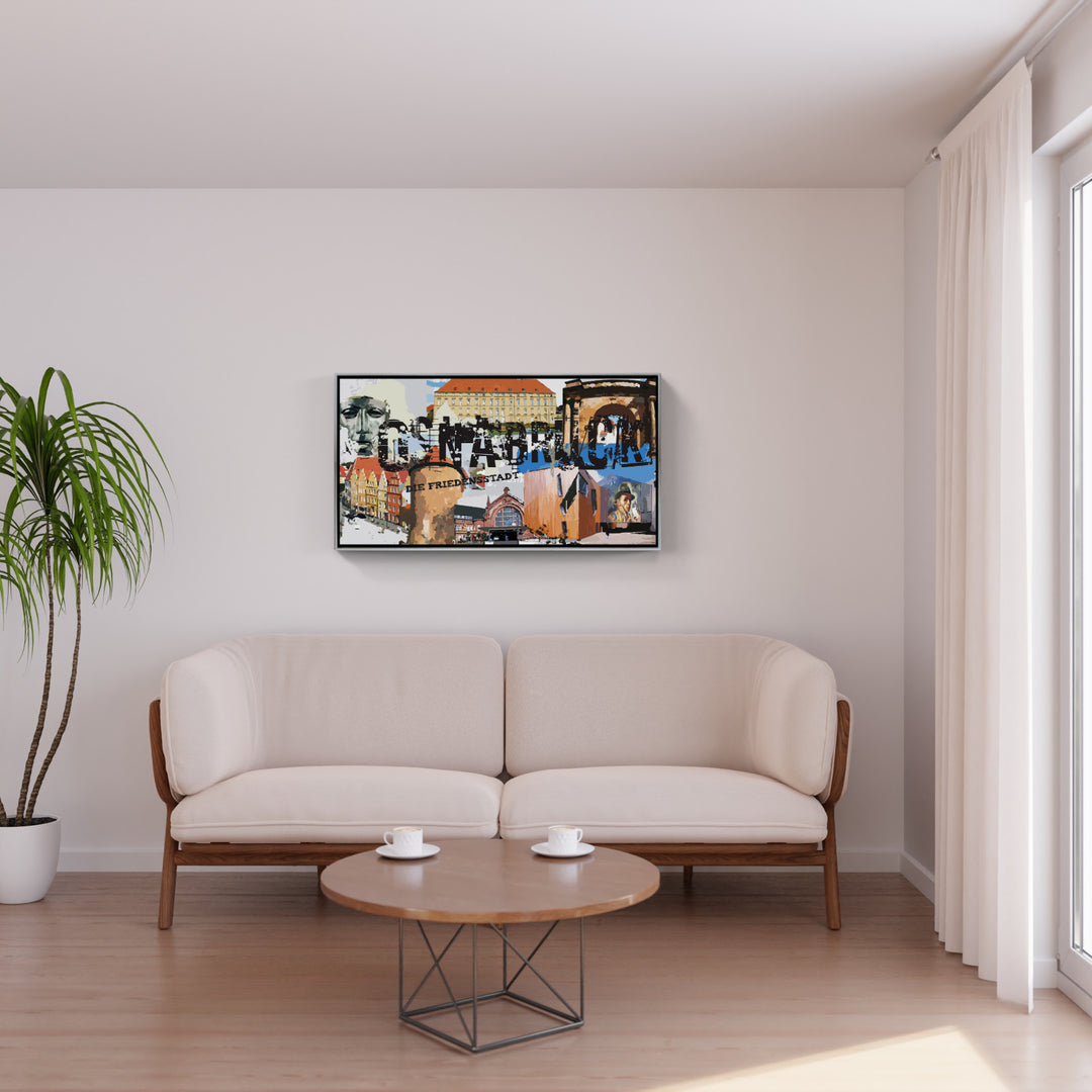 Osnabrück - Die Friedensstadt I Giclee auf Holzkeilrahmen