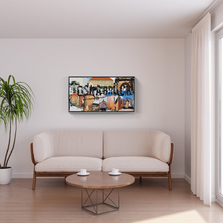 Osnabrück - Die Friedensstadt I Giclee auf Holzkeilrahmen