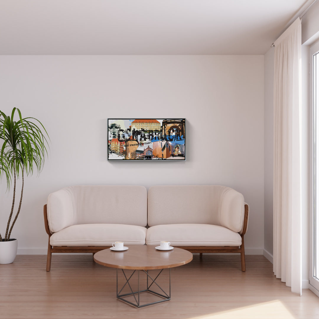 Osnabrück - Die Friedensstadt I Giclee auf Holzkeilrahmen